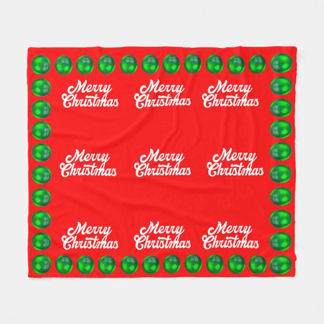 Polaire Couverture actuelle de Noël (Devant (Horizontal))