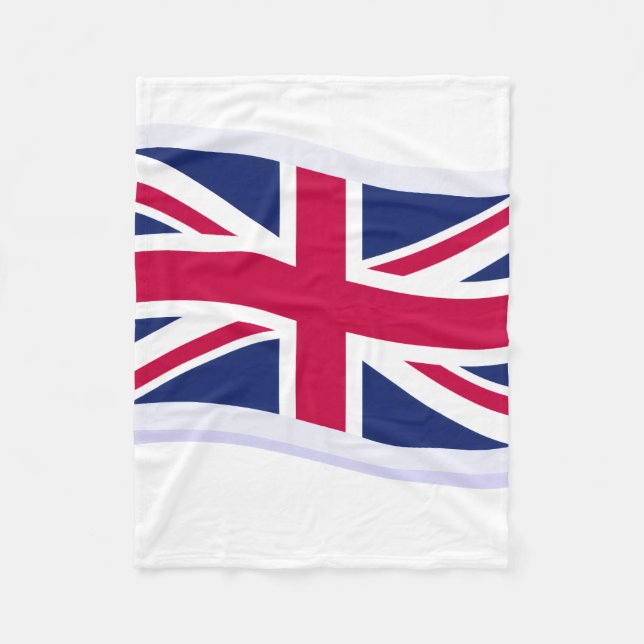 Polaire Couverture avec Union Jack (Devant)
