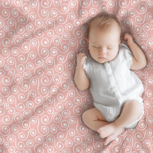 Polaire Couverture bébé chic Arc-en-ciel Boho Nursery Cade