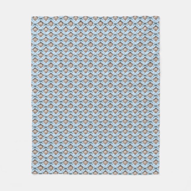 Polaire Couverture bébé Crochet (Devant)