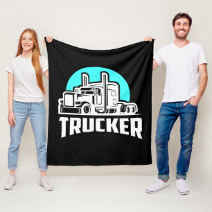 Polaire Couverture cadeau pour camionneur