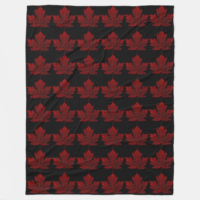 Polaire Couverture Canada Cool Canada Fleece Blanket (Devant)