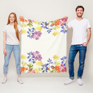 Polaire Couverture colorée pour aquarelle d'ouatine de
