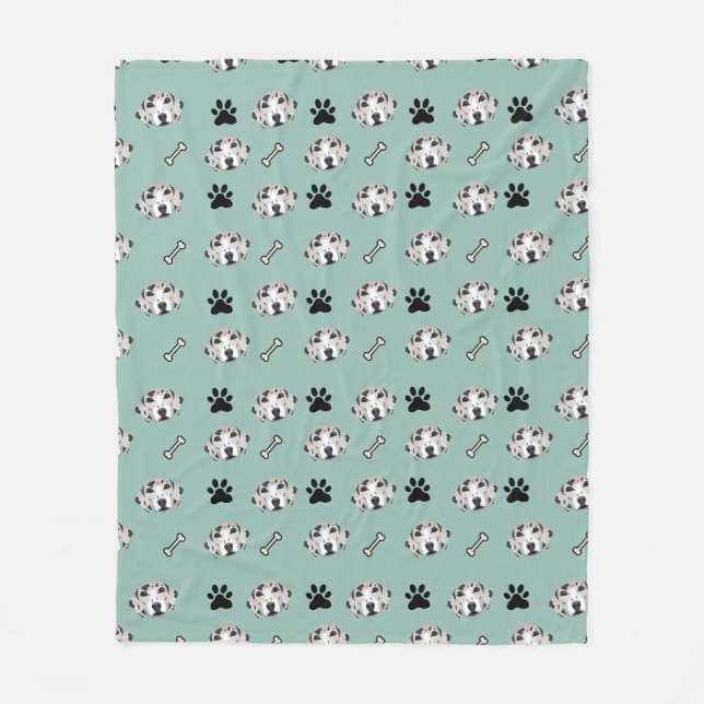 Polaire Couverture confortable pour chien - Couverture dou (Devant)