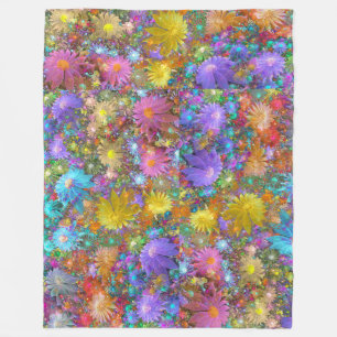 Polaire Couverture d'alimentation en fleurs Apo