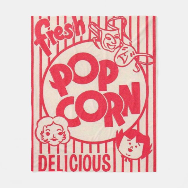 Polaire Couverture de boîte à maïs éclaté de SOIRÉE CINÉMA (Devant)