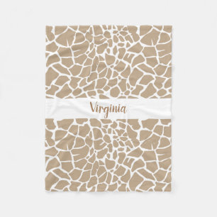 Polaire Couverture De Giraffe Pour Bébés, Enfants Et Adult