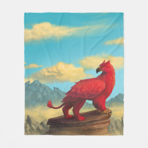 Polaire Couverture de griffon du feu