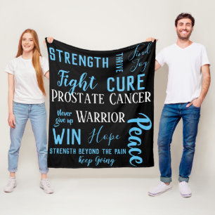 Polaire Couverture de guerrier de cancer de la prostate