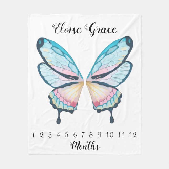 Polaire Couverture de jalon des ailes papillon (Devant)