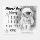 Couverture de jalon du petit astronaute