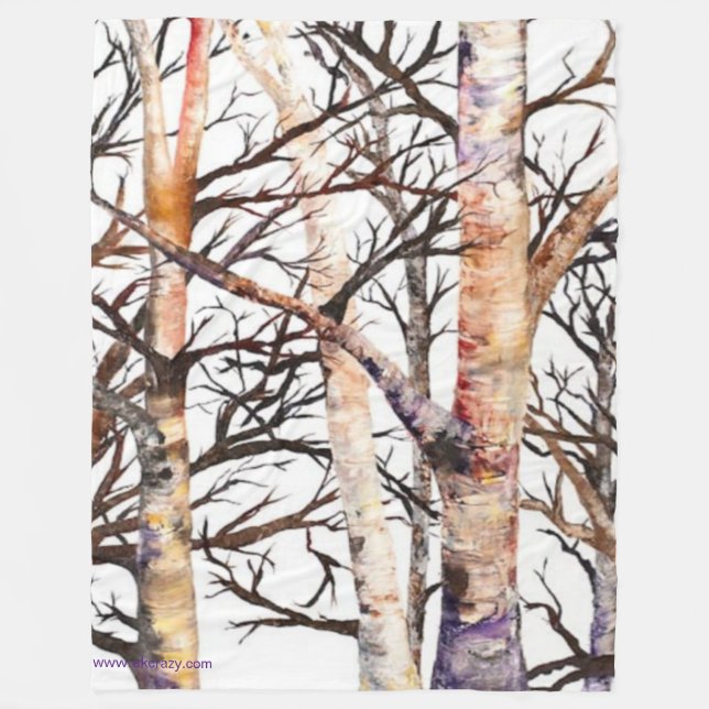 Polaire Couverture de la flotte de bouleau Adams (Devant)