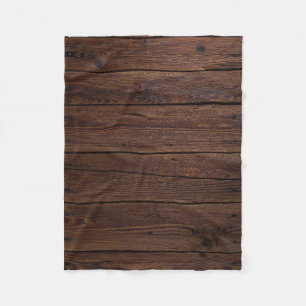 Polaire Couverture de la flotte de céréales en bois rust