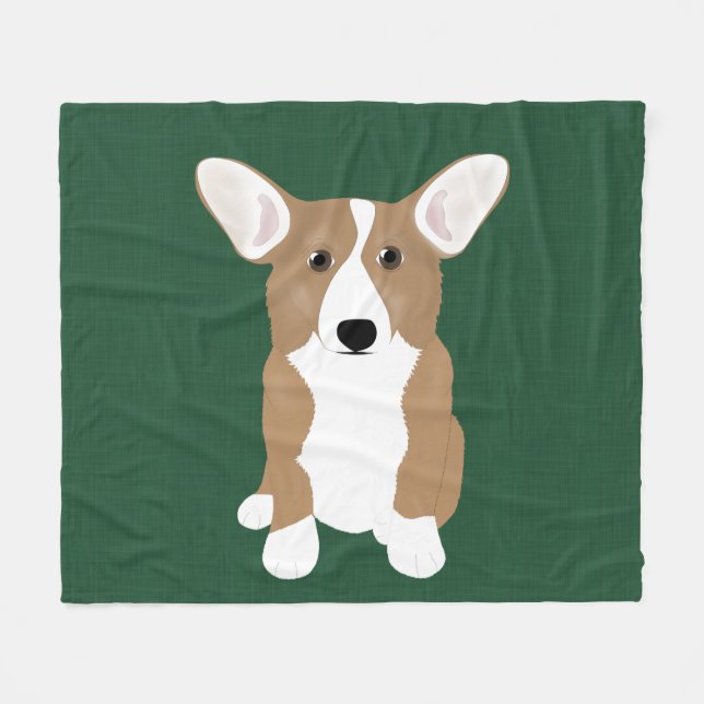 Polaire Couverture de la flotte de Corgi (Devant (Horizontal))