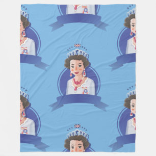 Polaire couverture de la reine elizabeth 2