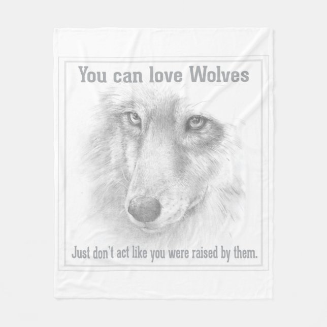 Polaire Couverture de loup (Devant)