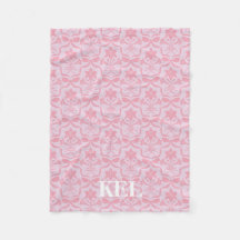 Couverture de monogramme de lis de Pâques