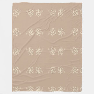 Polaire couverture de peinture de fleur