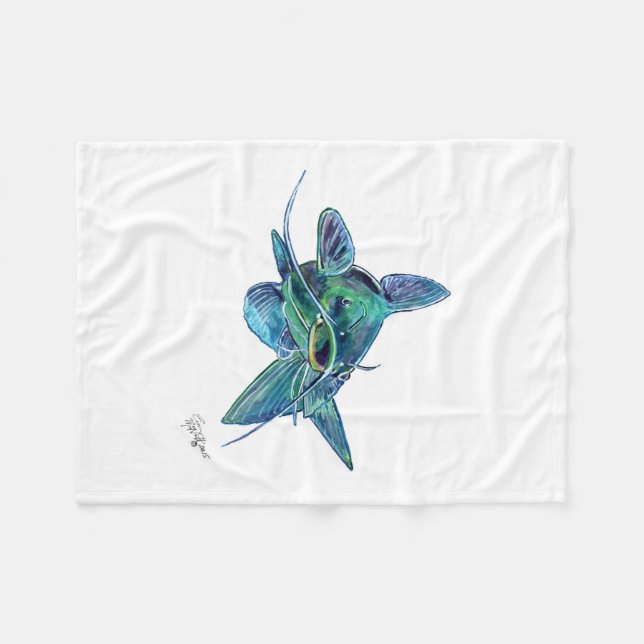 Polaire Couverture de poisson-chat (Devant (Horizontal))