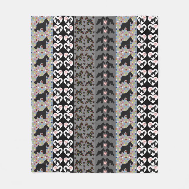 Polaire Couverture de Schnauzer (Devant)