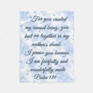 Polaire Couverture d'écriture sainte