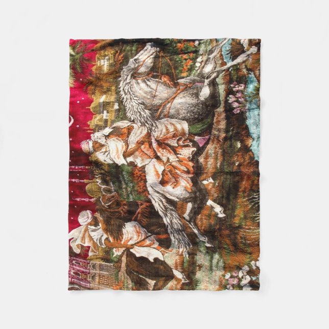 Polaire Couverture d'ouatine : Conception arabe classique (Devant)