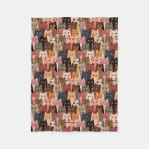 Couverture d'ouatine de chat