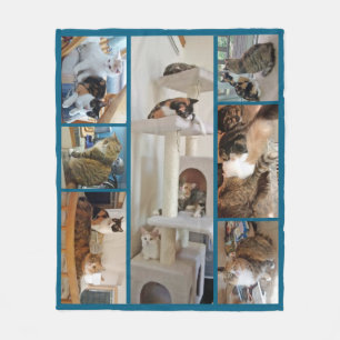 Polaire Couverture d'ouatine de chats