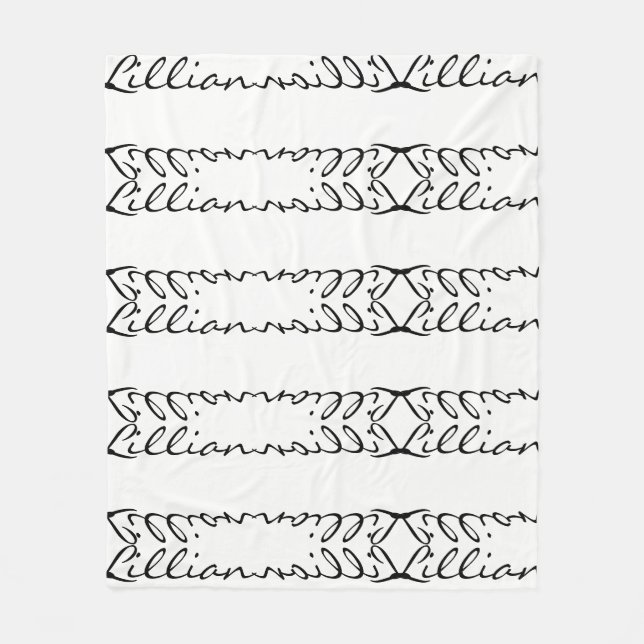 Polaire Couverture d'ouatine de "Lillian" (Devant)