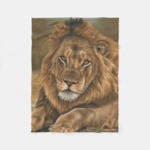 Polaire Couverture d'ouatine de lion