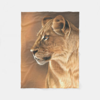 Polaire Couverture d'ouatine de lionne