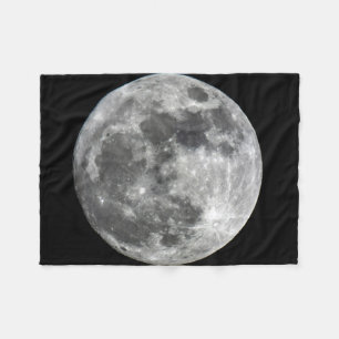 Polaire Couverture d'ouatine de lune de Supermoon