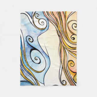 Polaire Couverture d'ouatine de Madame Irlande