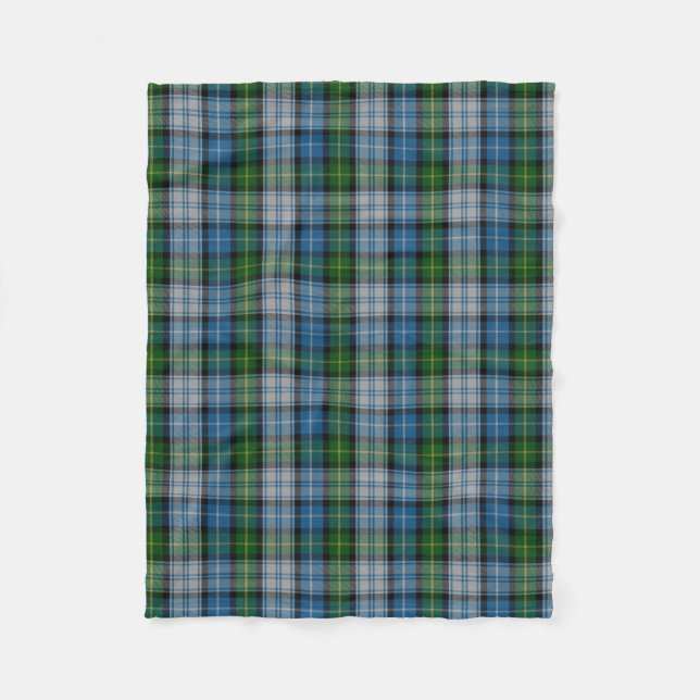 Polaire Couverture d'ouatine de plaid de tartan de clan de (Devant)