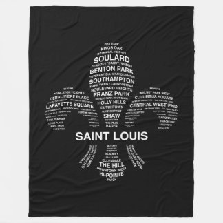 Polaire Couverture d'ouatine de Saint Louis