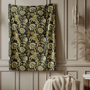 Polaire Couverture en damas or baroque dans une élégante t