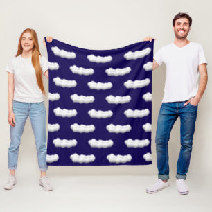 Polaire Couverture en laine nuageuse