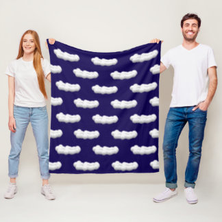 Polaire Couverture en laine nuageuse