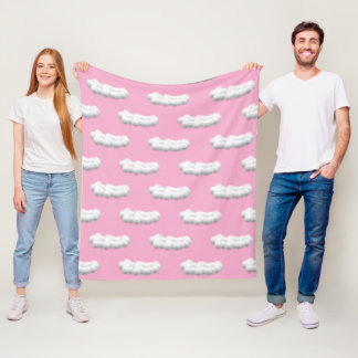 Polaire Couverture en laine nuageuse
