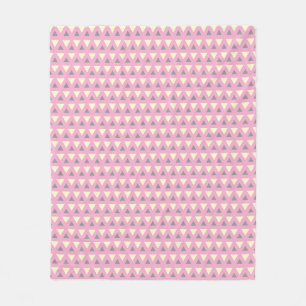 Polaire Couverture en molleton cosy à motif géométrique mo