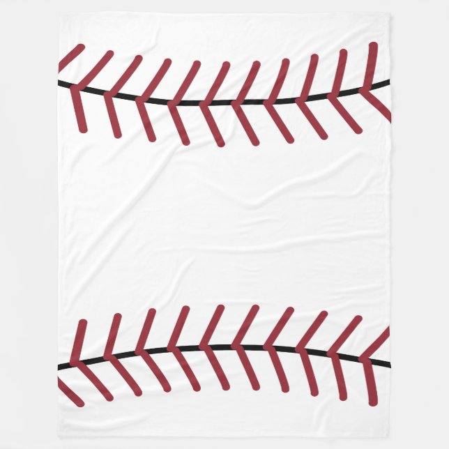 Polaire Couverture en molleton de baseball (Devant)
