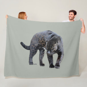 Polaire Couverture en molleton gris clair Jaguar Diablo