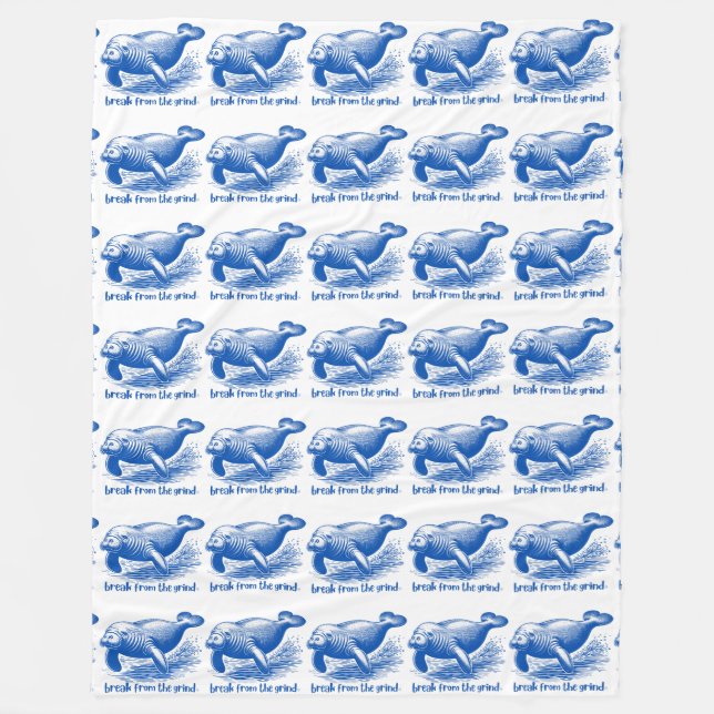 Polaire Couverture en molleton Manatee (Devant)