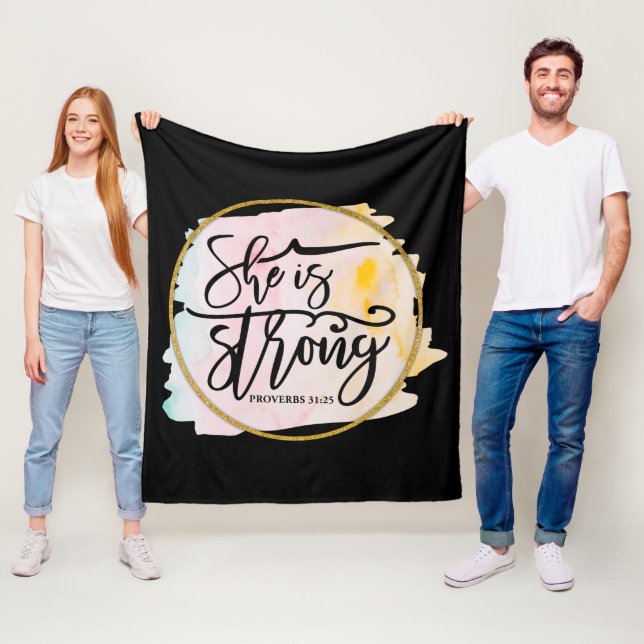 Polaire Couverture en polaire, 50 po x 60 po (En situation)