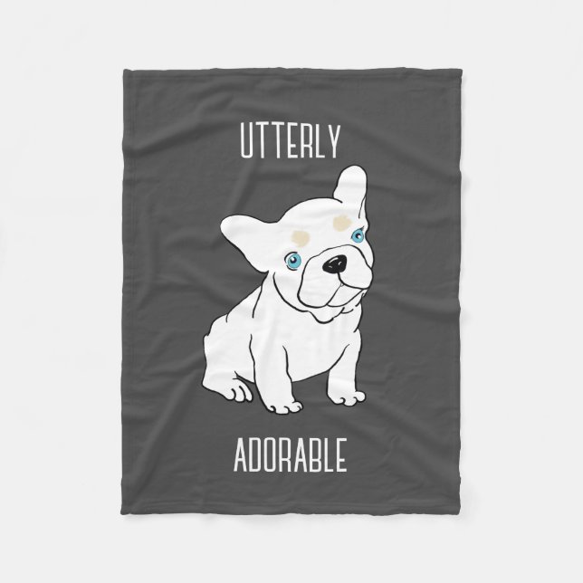 Polaire Couverture en toison en toiture de chiot (Devant)