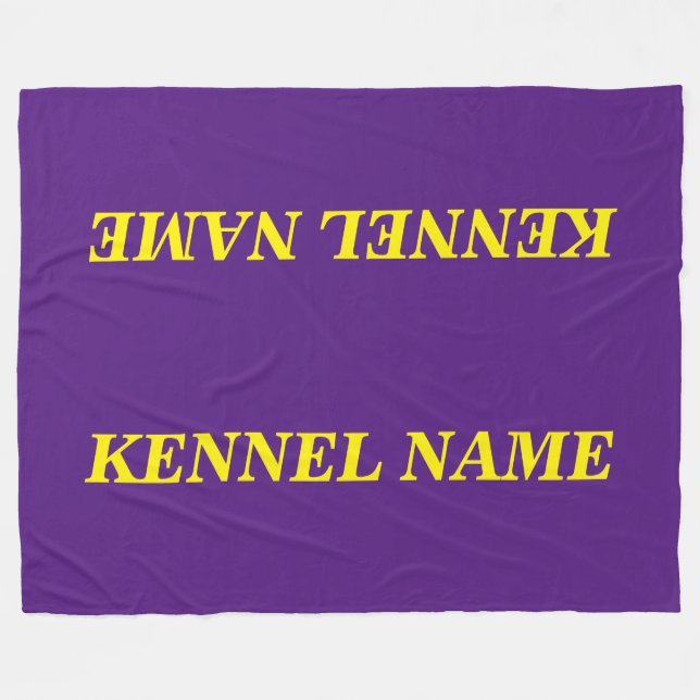 POLAIRE COUVERTURE FAITE SUR COMMANDE D'OUATINE DE (Devant (Horizontal))