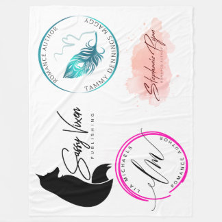 Polaire Couverture faite sur commande d'ouatine de logos