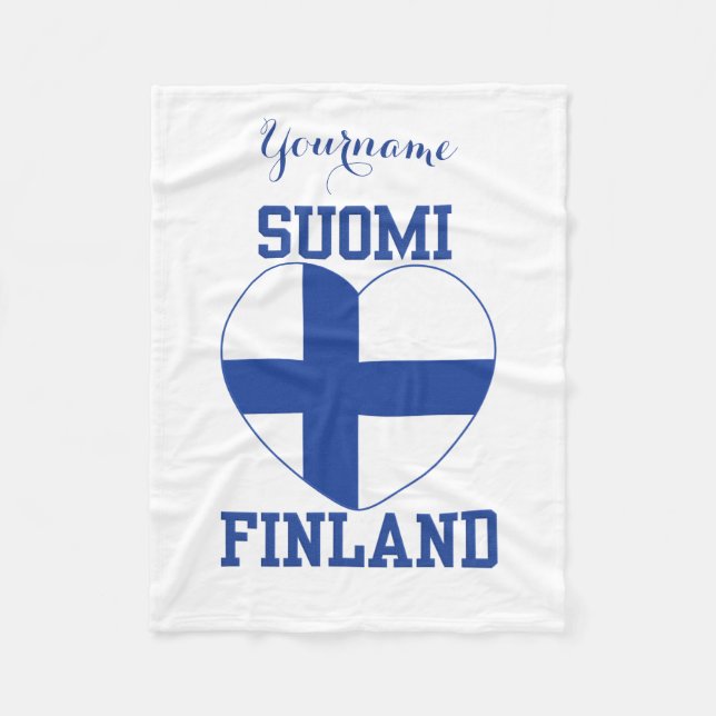 Polaire Couverture faite sur commande d'ouatine de SUOMI (Devant)