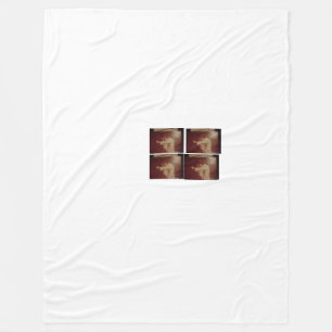 Polaire Couverture faite sur commande d'ouatine, grande