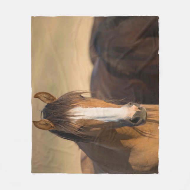 Polaire Couverture faite sur commande d'ouatine, milieu - (Devant)